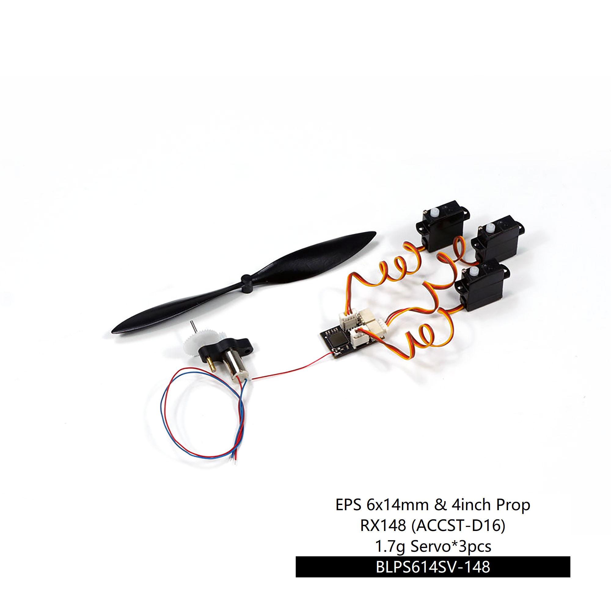Brushless Motor Thrust Test Stand - AEORC 6x14 Fırçalı Motor Kombosu, Pervane,