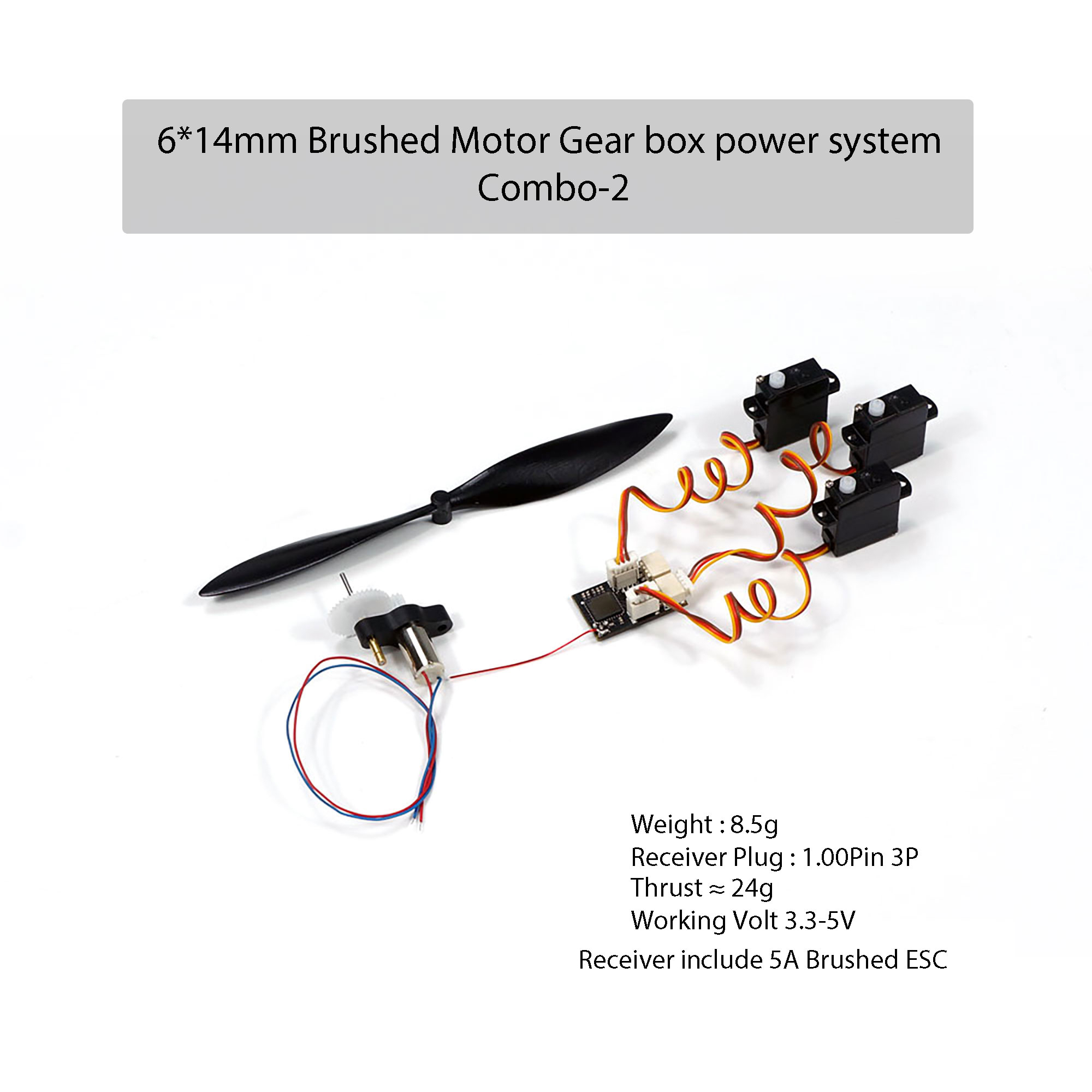 AEORC 6x14 Fırçalı Motor Kombo - Brushless Motor Thrust Test Stand incelemesi ve fiyatı